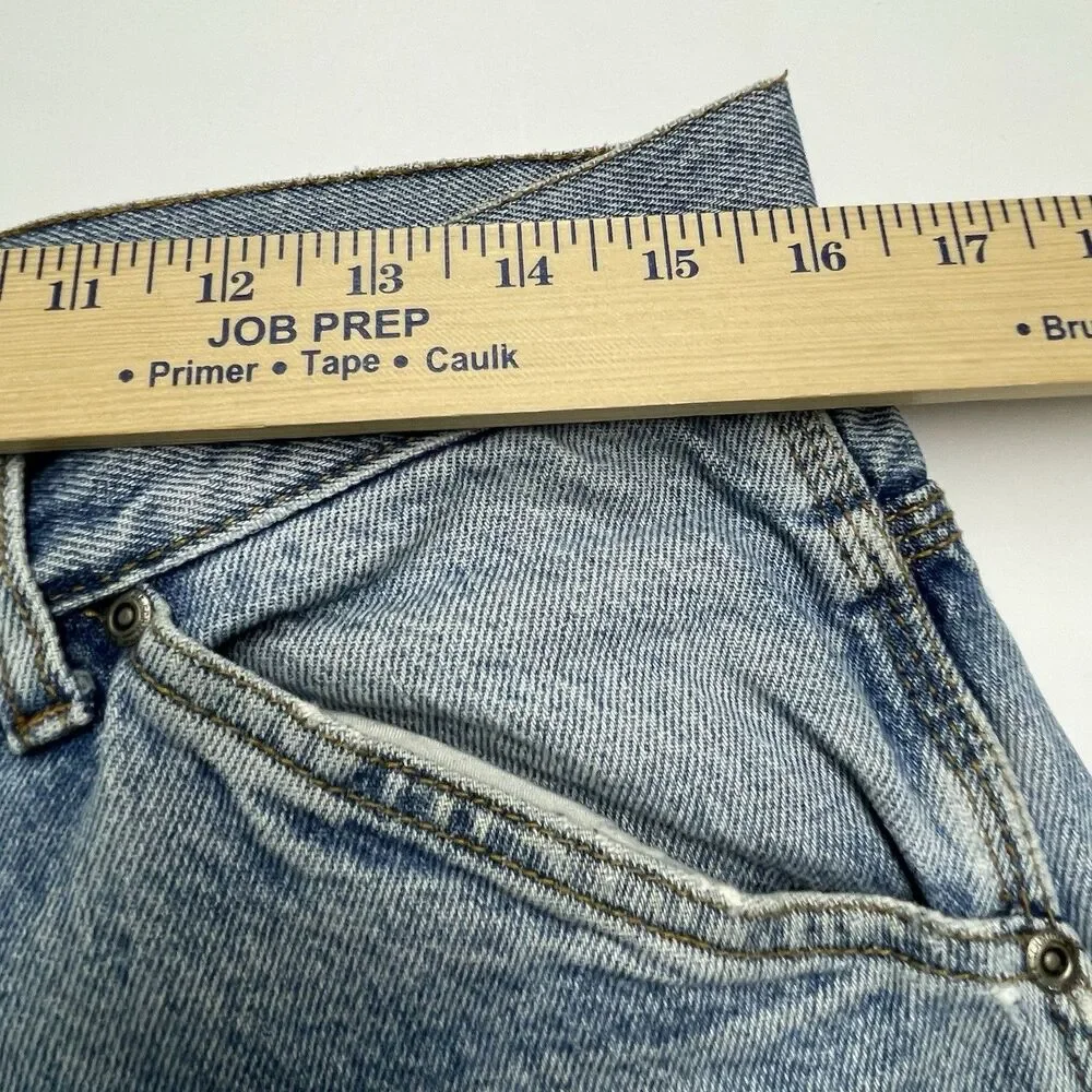 CE Schmidt Workwear Carpenter Pants Men's 34x32 Denim Blue Jeans Utility Loop